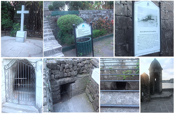 The memorial cross represents the demise of a total 600 Filipinos inside Forth Santiago during the Second World War. The dungeon served as execution chamber of political prisoners from Spanish to Japanese period. 